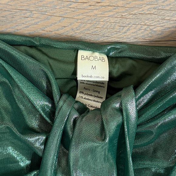 Baobab Green Ombre Strapless Maxi Dress - Picture 5 of 5